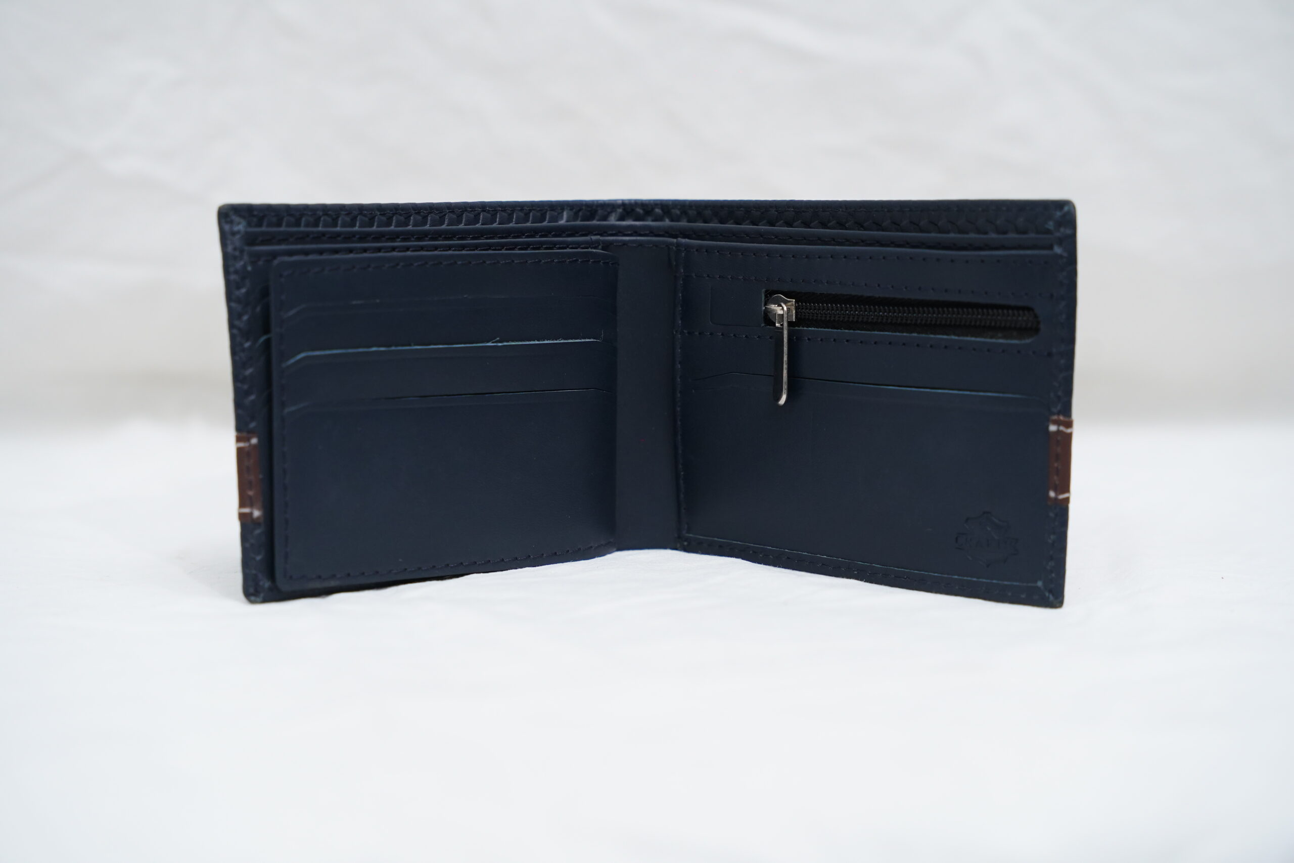 Midnight Navy_ sakina Men's wallet - Image 2