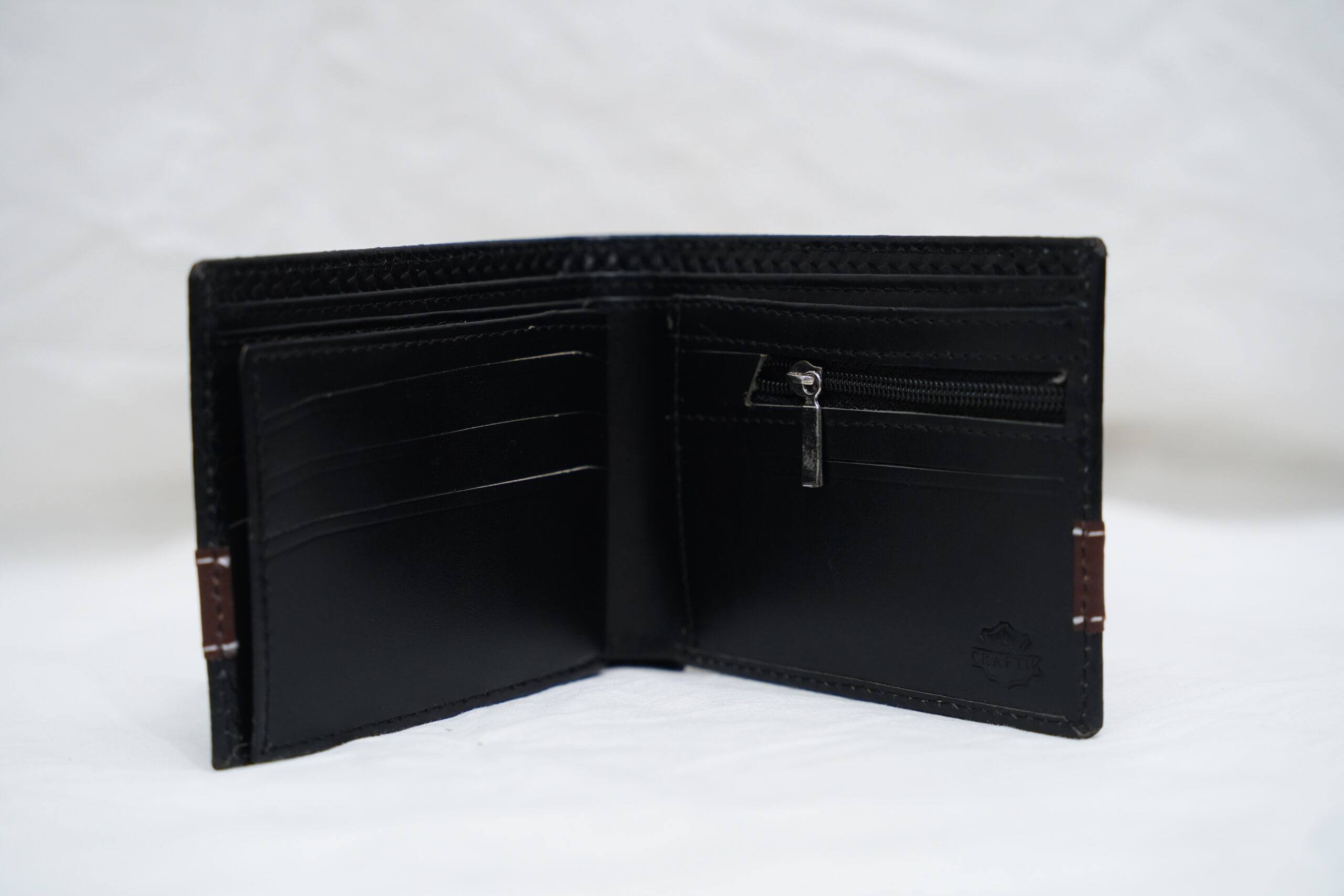 Croco Luxe Wallet - Black Edition - Image 3