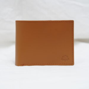 Sahara Classic Wallet (Camel Brown Cow Leather Wallet)