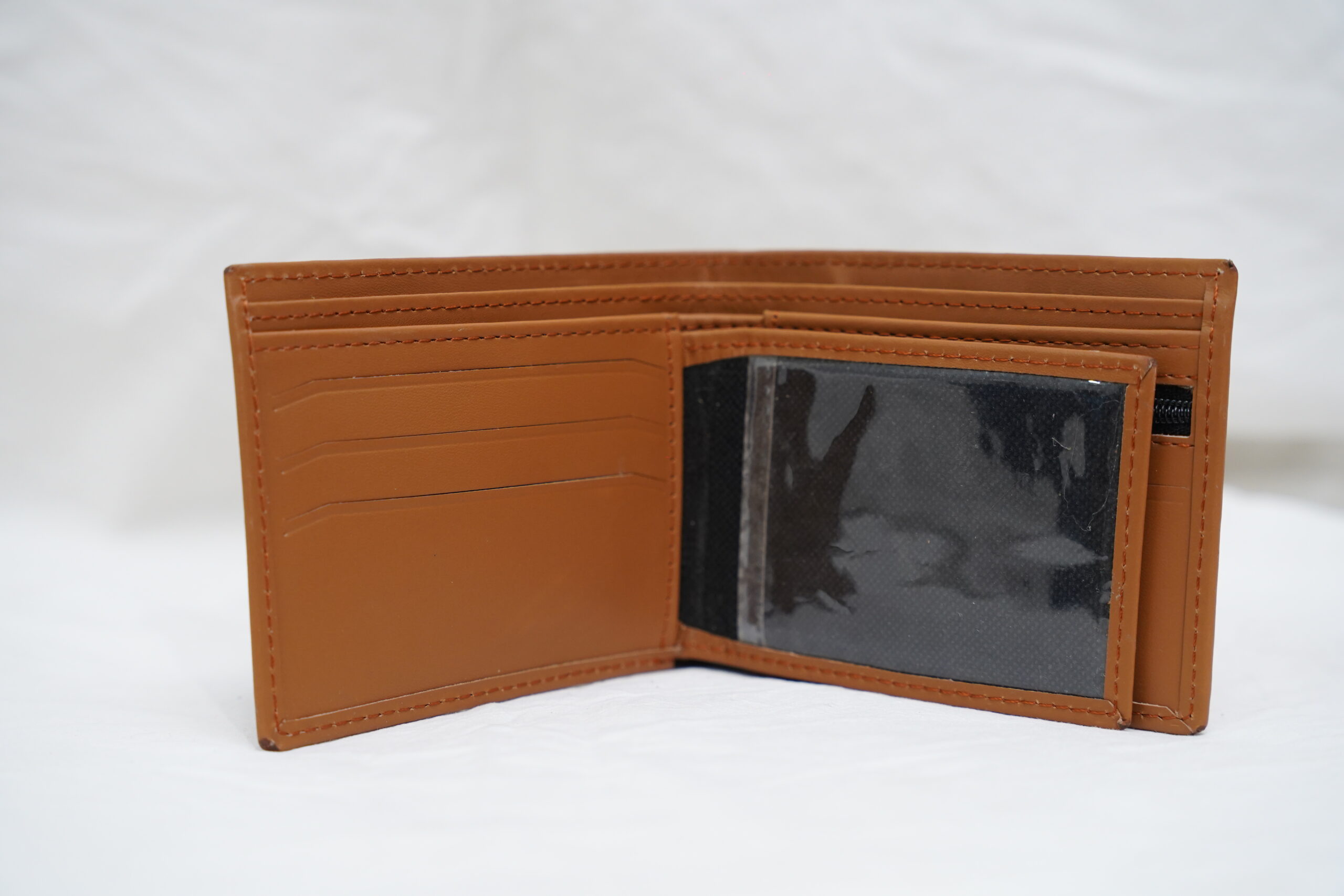 Sahara Classic Wallet (Camel Brown Cow Leather Wallet) - Image 3
