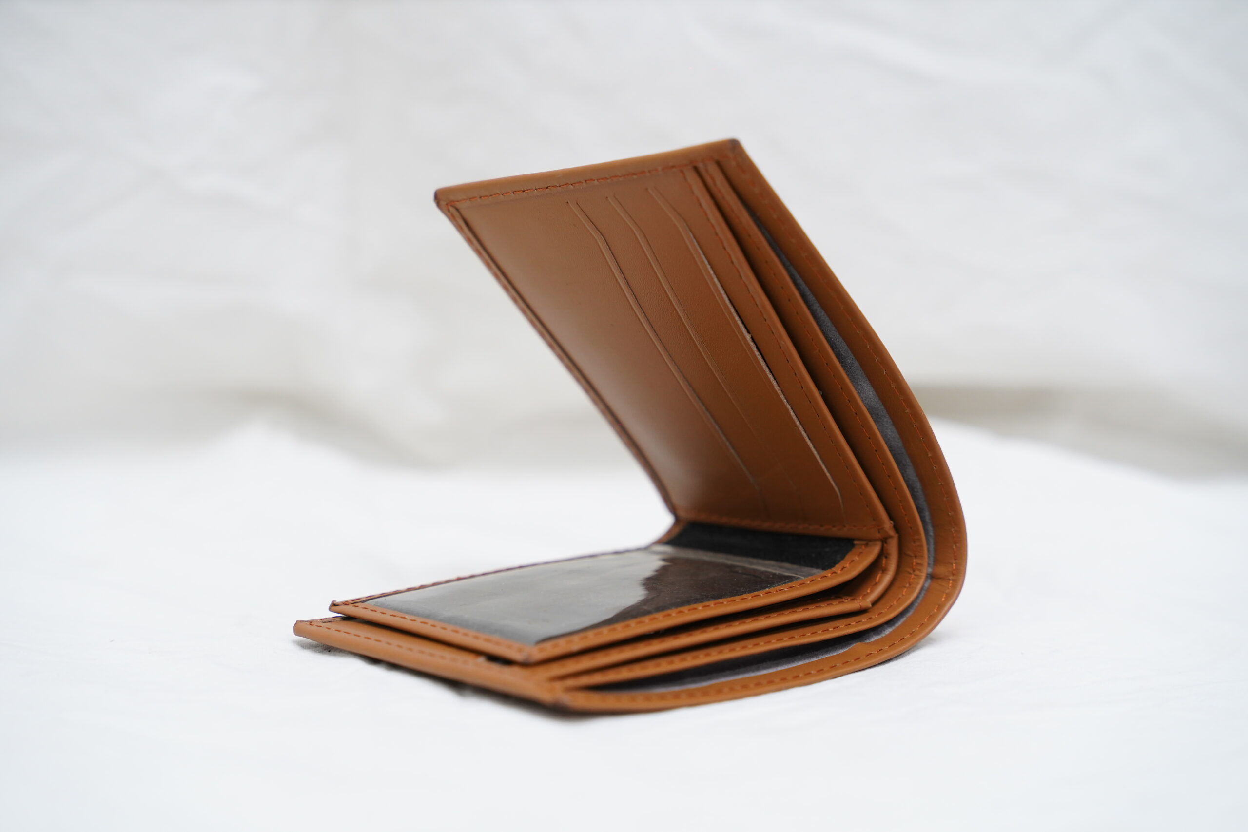 Sahara Classic Wallet (Camel Brown Cow Leather Wallet) - Image 4