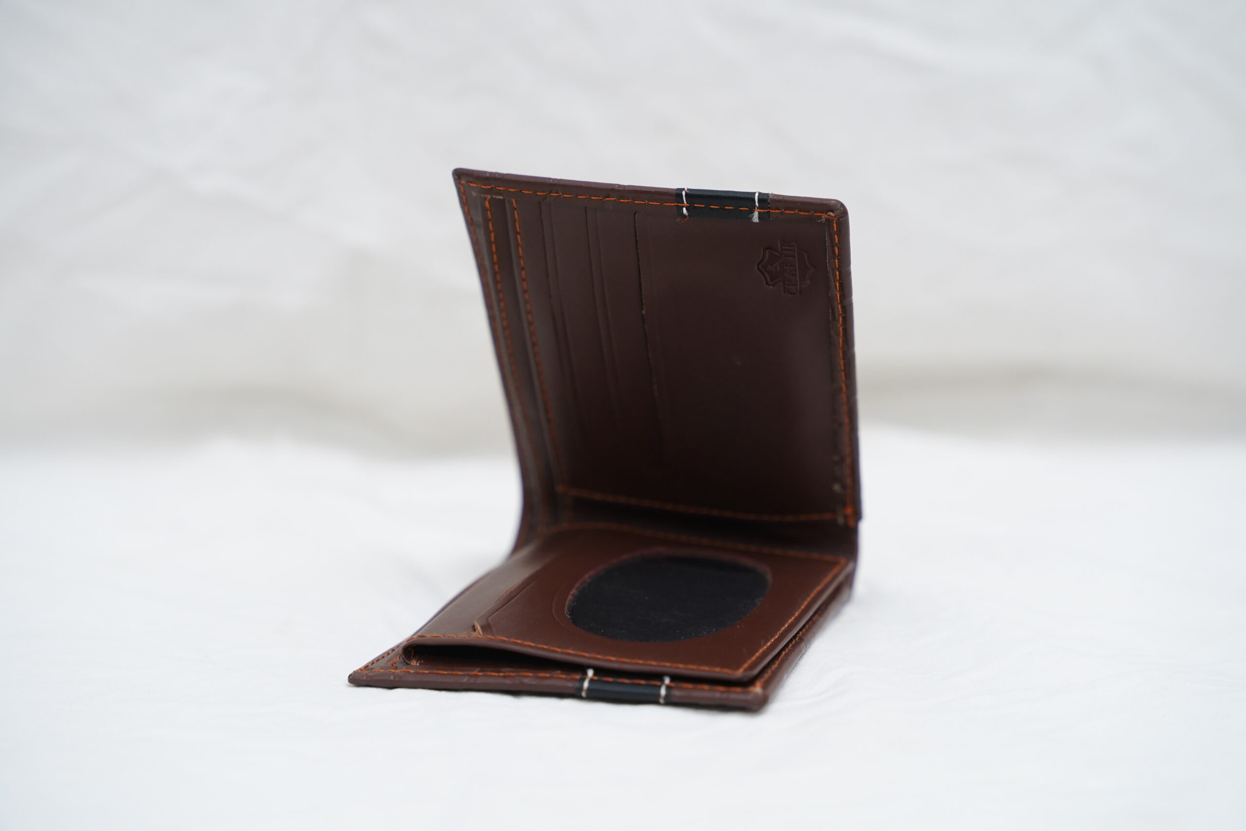 Croc Luxe Wallet - Brown Edition - Image 3